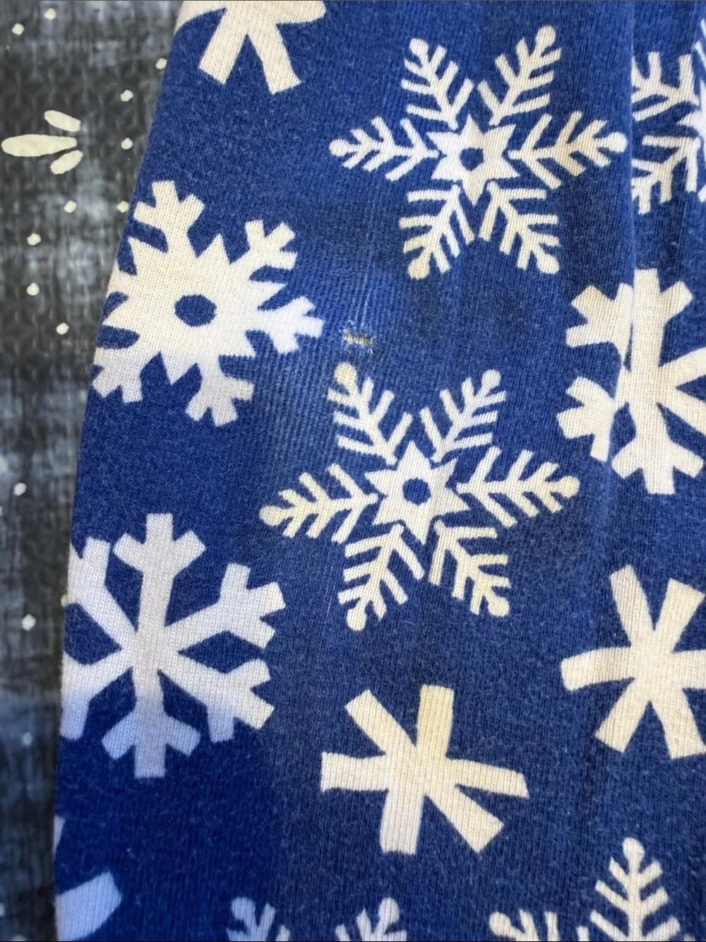 Hanna 6-7 Snow Flake Long Johns